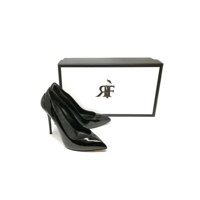 Alexander McQueen Floaha patente negra ~ Reino Unido 3.5 / UE 36.5 / EE. UU. 6.5 Foto 1 de 4