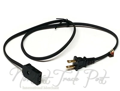 Replacement WIDE Power Cord for Vintage Clairol Kindness Hot Roller Hair Curlers - Image 1 of 4