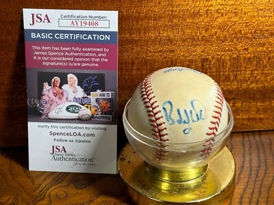 Bobby Witt Sr Signed Autographed Rawlings OMLB Baseball JSA COA - Изображение 1 из 2