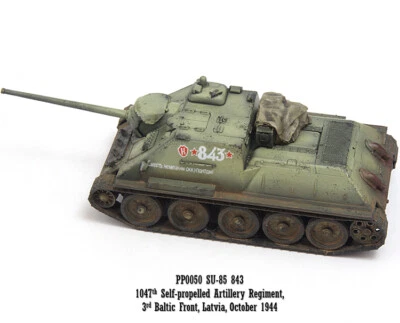 1/72 Su-85 Anti-Tank Vehicle 1944 Tank Model of The Baltic Third Front Army #843 - Image 1 of 4