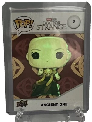 Funko Marvel Upper Deck Glow In The Dark Ancient One #2 GITD 1:160 Rare Case Hit - Image 1 of 4