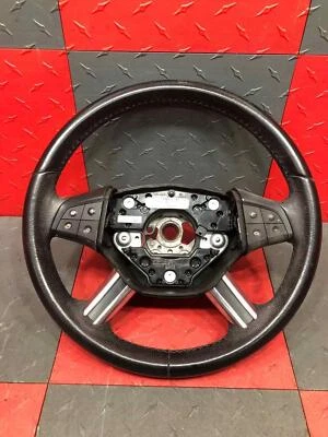 06-11 Mercedes ML320 ML350 ML500 Black Leather Steering Wheel *Minor Wear* - Image 1 of 4