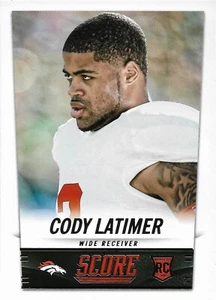 2014 - Panini - Score - Card #353 - Cody Latimer - Rookie Card - Denver Broncos - Foto 1 di 4