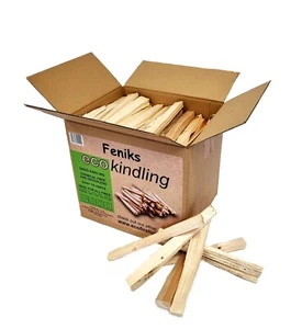 Dry kindling 20 liters (5-6 kg) for fireplace, BBQ, ready-to-use firewood, Wood - Picture 1 of 4