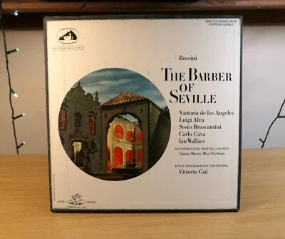 SAN 114-6 Rossini Barber Seville Victoria De Los Angeles 3LP NM 1st White Angel - Image 1 of 4