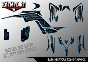 FÜR YAMAHA YFZ 700 2013-2019 RAPTOR VOLLES GRAFIK-KIT AUFKLEBER STICKER ATV QUAD - Bild 1 von 6