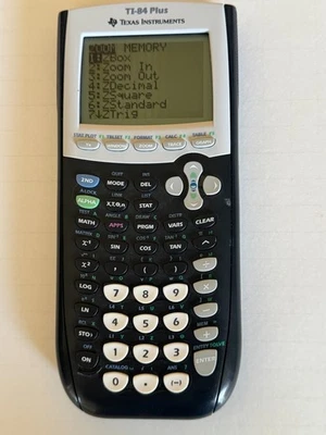 Texas Instruments TI-84 Plus Graphing Calculator - Black - Image 1 of 3