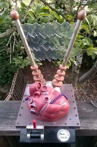 Rare Gemmy Animatronic Heart Shocker "It's Alive" Frankenstein Works See Video - Picture 1 of 21