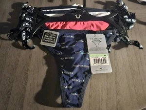 Nwt 3 Pair Of True Religion Thong Panties Size XL - Picture 1 of 5