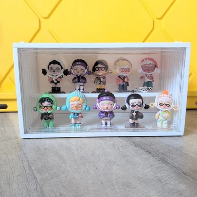 New Display Container Box Case White Stackable For Pop Mart Figures  - Image 1 of 4