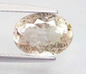 3.16 Ct Mesmerizing Fire Oval (11 x 8 mm) Natural Peach Pink Morganite Gemstones - Picture 1 of 7