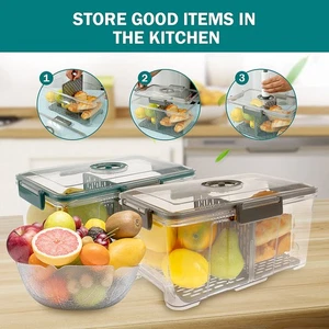 Bread Box Rectangular Airtight Bread Storage Container Bread Keeper Time HuyxT - Picture 1 of 22