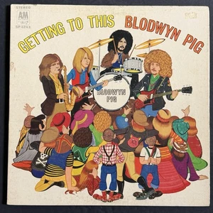 Blodwyn Pig~Getting To This~Jethro Tull~Gatefold~EX Vinyl~FAST SHIP OUT - Picture 1 of 3