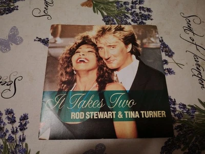 Rod Stewart  Tina Turner - It Takes Two Vinile 7 pollici - 45 Giri Italy - Immagine 1 di 4