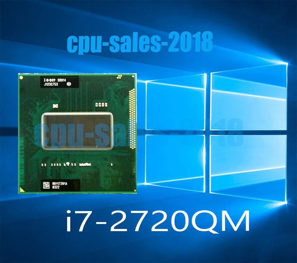 Intel Core i7-2720QM 2.2-3.3GHz 4Cores 6M SR014 G2 Notebook CPU Processor - Image 1 of 1