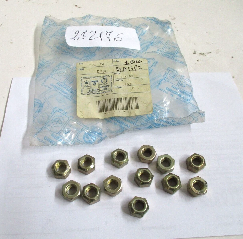 DADO AUTOFRENANTE  PER SCOOTER PIAGGIO SKIPPER 125 1 CONFEZIONE DA 13 PEZZI - Immagine 1 di 1