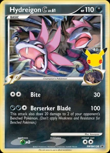 Hydreigon C (SWSH138) (Jumbo Card) Sword & Shield: Black Star Promos - Lightly - Picture 1 of 1