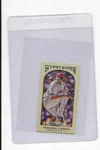 2011 Topps Gypsy Queen Mini Gypsy Queen Black Back Aroldis Chapman #98 Novato RC - Imagen 1 de 2
