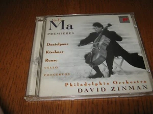 Yo Yo Ma: Premieres - Philadelphia Orchestra - Sony Classical CD (1996) - Picture 1 of 5
