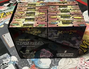 MetaZoo NightFall theme deck display Box & Theme Decks! (x2 Each) Complete Set - Picture 1 of 4
