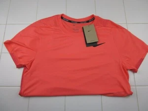 Nike Dri Fit Court Slam Tennis Shirt Men's Small FQ2020-643 Wild Mango Lava - Picture 1 of 5