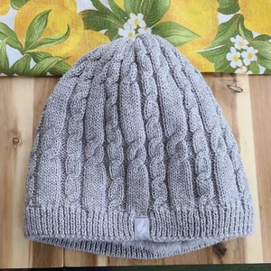 Gorro Heat Holders gris tejido con cable para mujer talla única - Imagen 1 de 4