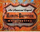 Harley Davidson Legends Never Die Mouse Pad panneau en étain art sur tapis de souris