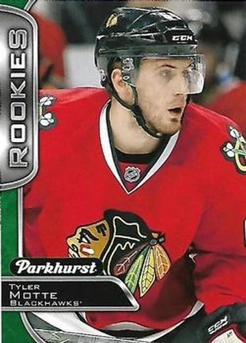#371 Tyler Motte - Chicago Blackhawks - 2016-17 Parkhurst Hockey - Image 1 of 1