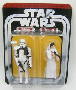 Star Wars Commemorative Tin Sandtrooper & Princess Leia Vintage Collection VC - Picture 1 of 2