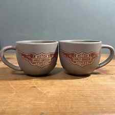2009 HARLEY-DAVIDSON MOTOR CYCLES set of 2 coffee cups