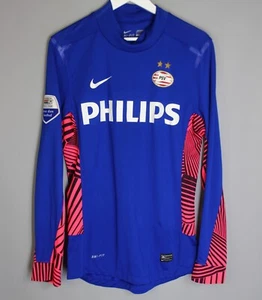 PSV EINDHOVEN 2011 2012 GOALKEEPER JERSEY SHIRT NIKE PLAYER ISSUE #1 - Picture 1 of 9