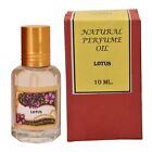 Huile de parfum naturelle sans alcool lotus végétalien Ittar parfum durable - 10 ml