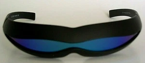 Robot, Space Alien, Cyclops Futuristic wrap shield Sonnenbrille schwarz/gr polarisiert - Bild 1 von 3