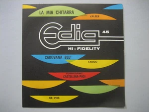 COMPLESSO CASTELLINA PASI "La mia chitarra-Carovana blu" 45gg NUOVO-LISCIO - Picture 1 of 1