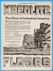 1924 Kreolite Wood Block Floors Jennison Wright Co Toledo OH Factory Print Ad