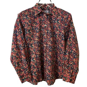 Avoca Collection Vintage Irish County of Wicklow Floral Button-Down Top - Sz 14 - Picture 1 of 10