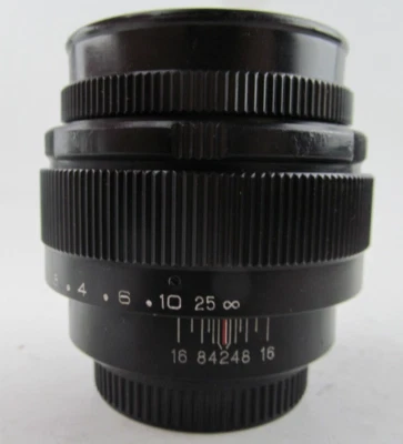 US Stock! Lente JUPITER 9 85mm f2 Negro Manual Retrato Lente M42 Montaje SLR USSR Foto 1 de 4