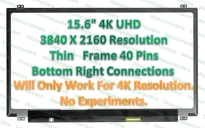 LP156UD1(SP)(B2) LCD Screen LED laptop 15.6" Display Glossy - Picture 1 of 10