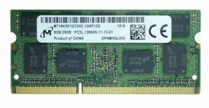 Micron MT18KSF1G72HZ-1G6P1ZG 8GB DDR3L 1600 PC3L 12800 ECC SODIMM - Picture 1 of 1