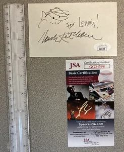 1994 ORIGINAL DRAWING *Hank Ketcham* Dennis the Menace SIGNED W/JSA COA - Picture 1 of 2