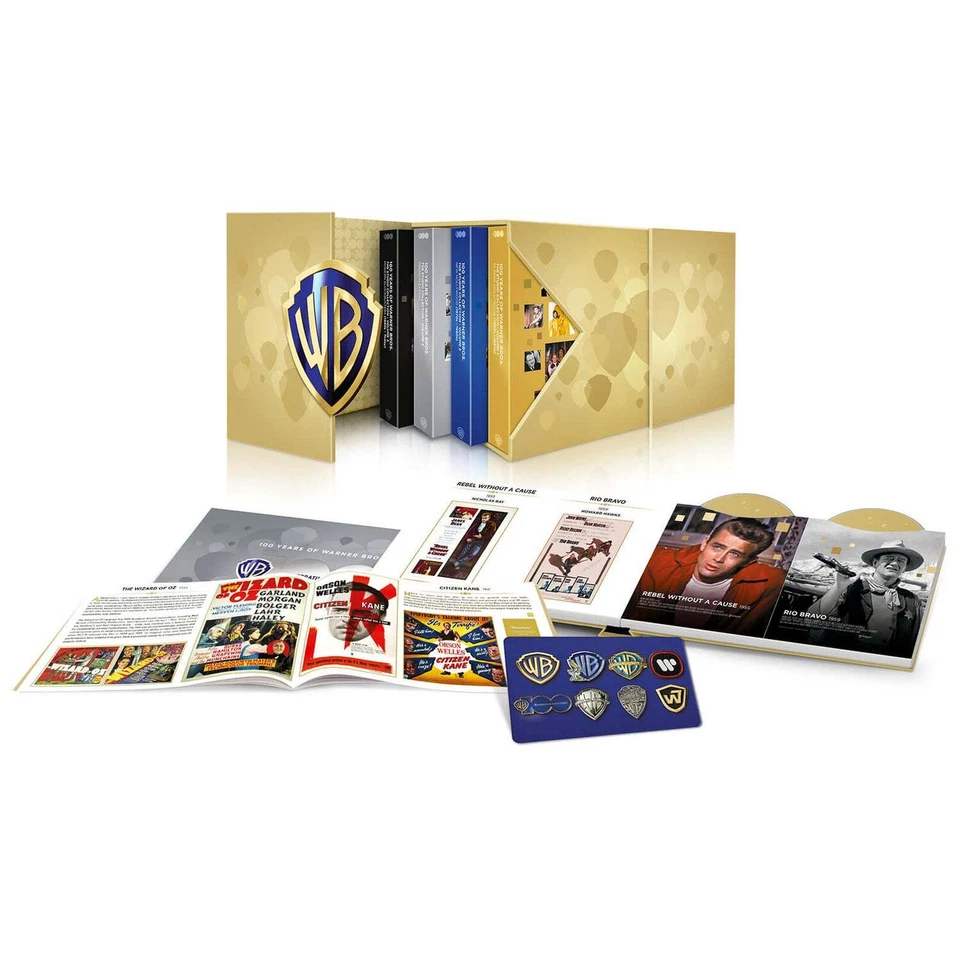 100 Years of Warner Bros. 4K Studio Collection 4K UltraHD Sealed Freepost - Image 1 of 4