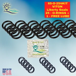 Chlorinator Viton® O-Ring  Kit  65-O-254KIT For Regal/Wallace & Tiernan   5-PACK - Picture 1 of 1