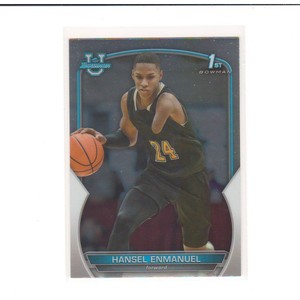 2022-23 Bowman Chrome University #52 Hansel Enmanuel