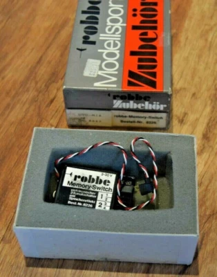 Robbe Memory Switch 8226 3-30V Vintage VERPACKT Retro UK VERKÄUFER - Bild 1 von 4