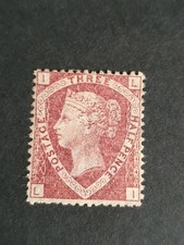 GB STAMPS QUEEN VICTORIA SG 51 1 1/2D ROSE RED PL 3 M/MINT 