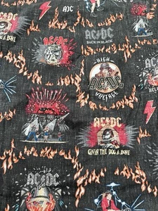 Nueva Camisa Reyn Spooner AC/DC For Those About To Rock 1/2 Botón Frontal XS Pequeña - Imagen 1 de 9