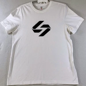 Jordan Jumpman Herren Kurzarm Standard Fit Logo Baumwolle T-Shirt Weiß Gr. L - Bild 1 von 8