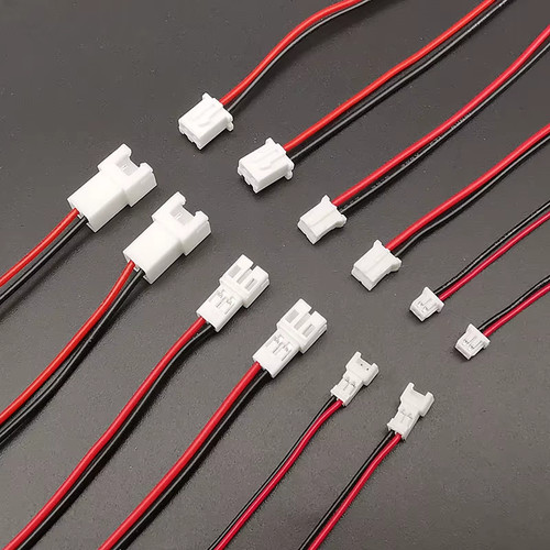 5/10 Pairs Mini Micro JST PH XH 1.25/2.0/2.54mm 2-Pin Wire Connector ...