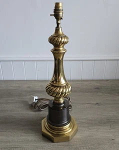 Vintage Large Brass Table Lamp Base - Grecian Urn Style Antique Working  - Picture 1 of 6