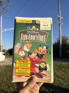 Fun and Fancy Free [CC] (VHS, 1997, Disney) 50th Anniversary Edition! - Bild 1 von 3